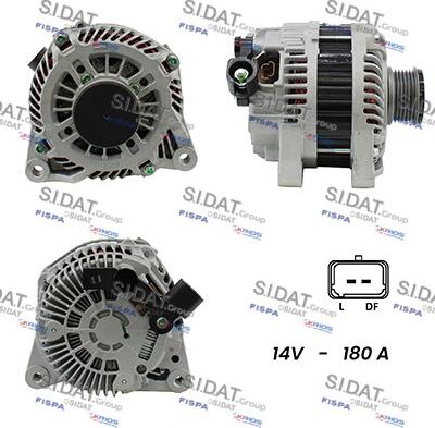 Fispa A12VA0124A2 - Alternatore autozon.pro