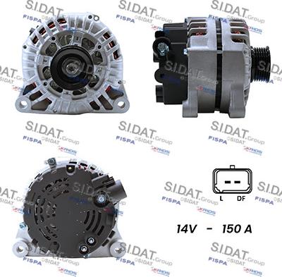 Fispa A12VA0390A2 - Alternatore autozon.pro