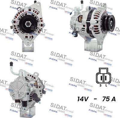 Fispa A12VA0393A2 - Alternatore autozon.pro