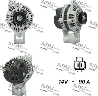 Fispa A12VA0360 - Alternatore autozon.pro