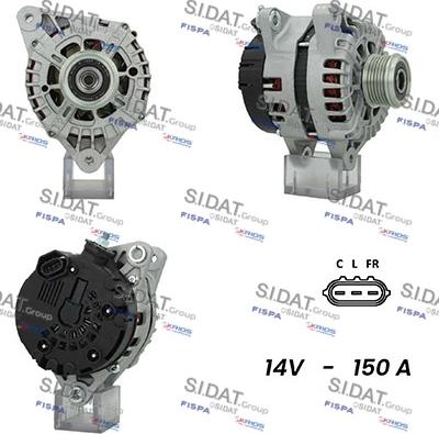 Fispa A12VA0362 - Alternatore autozon.pro