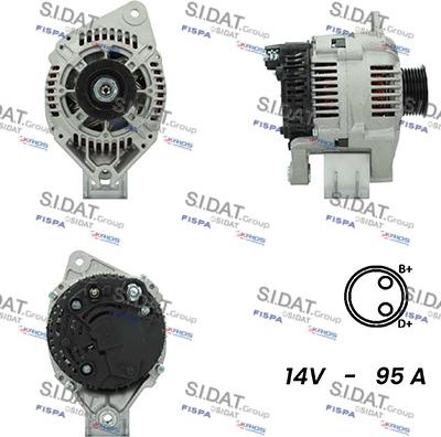 Fispa A12VA0388A2 - Alternatore autozon.pro