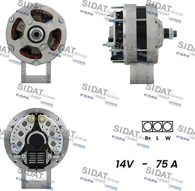 Fispa A12VA0264A2 - Alternatore autozon.pro