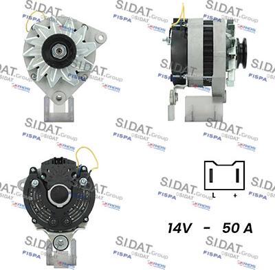 Fispa A12VA0288A2 - Alternatore autozon.pro