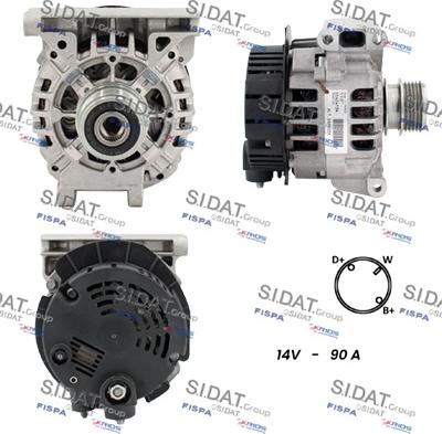 Fispa A12VA0271 - Alternatore autozon.pro