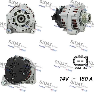 Fispa A12VA0784AS - Alternatore autozon.pro