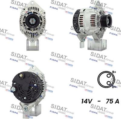 Fispa A12VA1008A2 - Alternatore autozon.pro