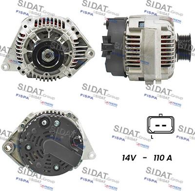 Fispa A12VA1014A2 - Alternatore autozon.pro