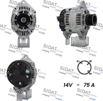 Fispa A12VA1022A2 - Alternatore autozon.pro