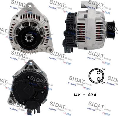 Fispa A12VA1146A2 - Alternatore autozon.pro