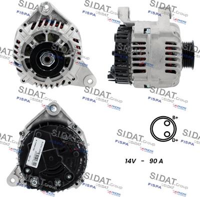 Fispa A12VA1169A2 - Alternatore autozon.pro