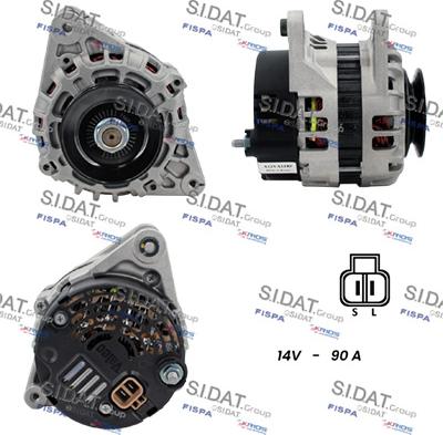 Fispa A12VA1180 - Alternatore autozon.pro