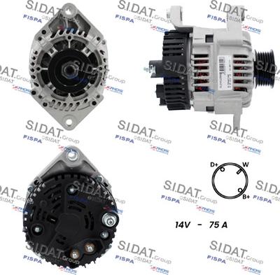 Fispa A12VA1295A2 - Alternatore autozon.pro