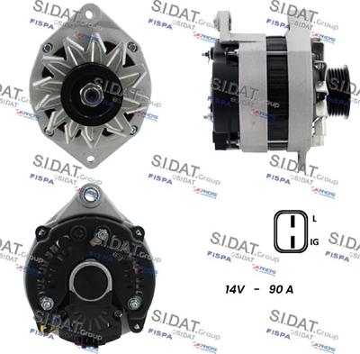 Fispa A12VA1290A2 - Alternatore autozon.pro