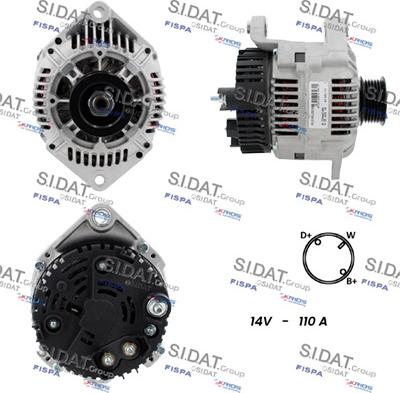 Fispa A12VA1291A2 - Alternatore autozon.pro