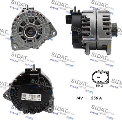 Fispa A12VA1240 - Alternatore autozon.pro