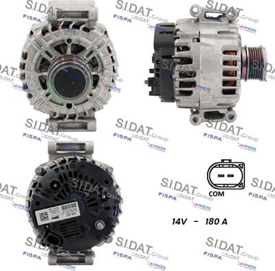 Fispa A12VA1273 - Alternatore autozon.pro