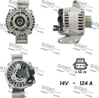 Fispa A12VS0338A2 - Alternatore autozon.pro