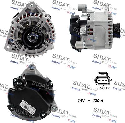 Fispa A12VS1166A2 - Alternatore autozon.pro