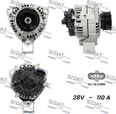 Fispa A24BH0099AS - Alternatore autozon.pro