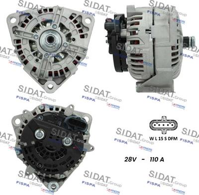 Fispa A24BH0094 - Alternatore autozon.pro