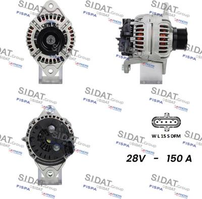 Fispa A24BH0091 - Alternatore autozon.pro