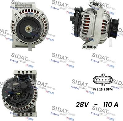 Fispa A24BH0098AS - Alternatore autozon.pro