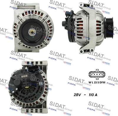 Fispa A24BH0098 - Alternatore autozon.pro