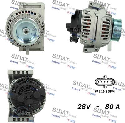 Fispa A24BH0097AS - Alternatore autozon.pro