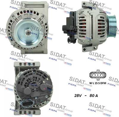 Fispa A24BH0097 - Alternatore autozon.pro