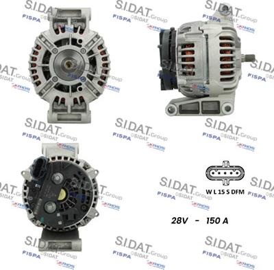 Fispa A24BH0047 - Alternatore autozon.pro