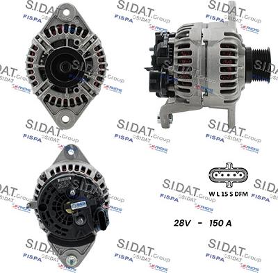 Fispa A24BH0008 - Alternatore autozon.pro