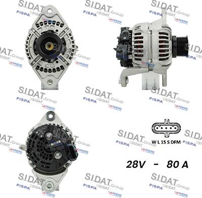 Fispa A24BH0081AS - Alternatore autozon.pro