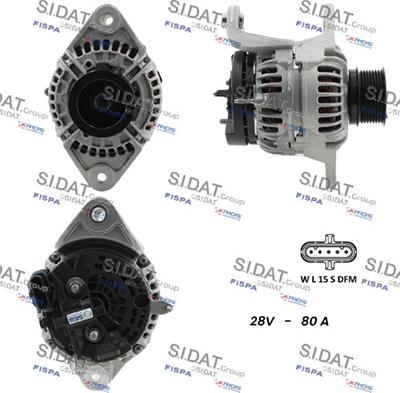 Fispa A24BH0083 - Alternatore autozon.pro