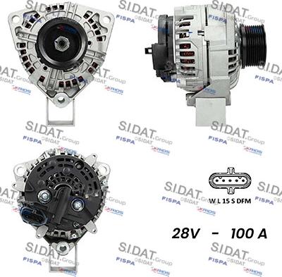 Fispa A24BH0039AS - Alternatore autozon.pro