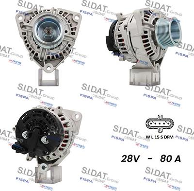 Fispa A24BH0038A2 - Alternatore autozon.pro