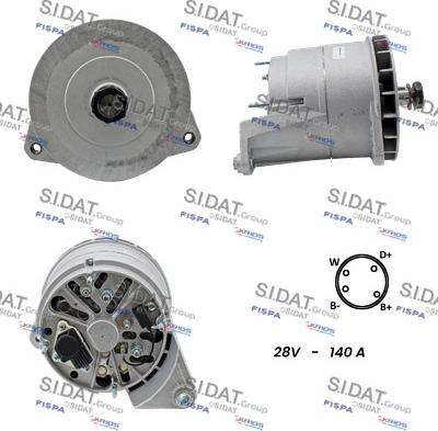 Fispa A24BH0033A2 - Alternatore autozon.pro