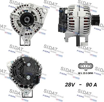 Fispa A24BH0026AS - Alternatore autozon.pro