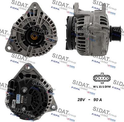 Fispa A24BH0026 - Alternatore autozon.pro