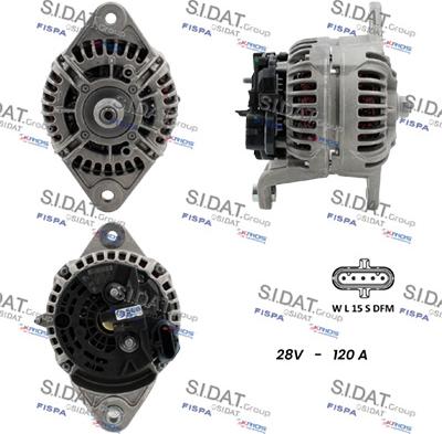 Fispa A24BH0168 - Alternatore autozon.pro