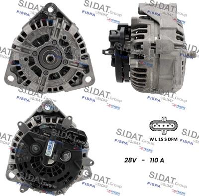 Fispa A24BH0163 - Alternatore autozon.pro