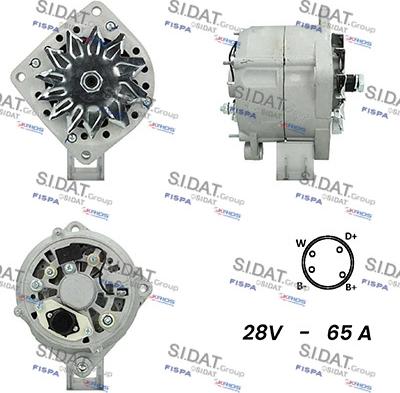 Fispa A24BH0104A2 - Alternatore autozon.pro