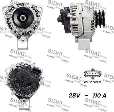 Fispa A24BH0100AS - Alternatore autozon.pro