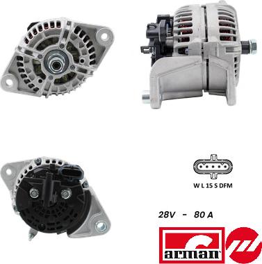 Fispa A24BH0115AS - Alternatore autozon.pro