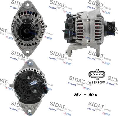 Fispa A24BH0115 - Alternatore autozon.pro