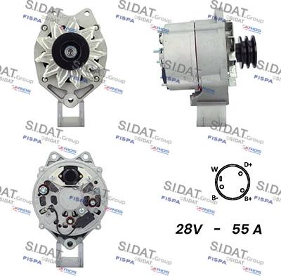 Fispa A24BH0117A2 - Alternatore autozon.pro