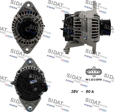 Fispa A24BH0180 - Alternatore autozon.pro