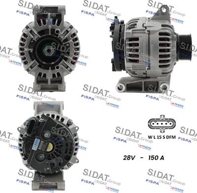 Fispa A24BH0178 - Alternatore autozon.pro