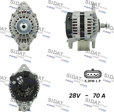 Fispa A24DR0075 - Alternatore autozon.pro