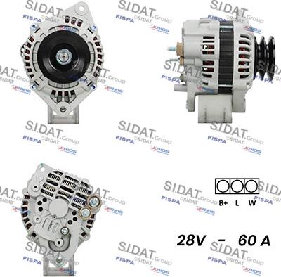 Fispa A24MH0062A2 - Alternatore autozon.pro